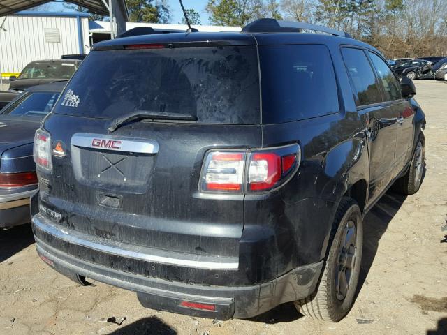 1GKKRPKD7FJ307048 - 2015 GMC ACADIA SLE BLACK photo 4