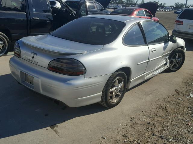 1G2WP12K92F239206 - 2002 PONTIAC GRAND PRIX SILVER photo 4