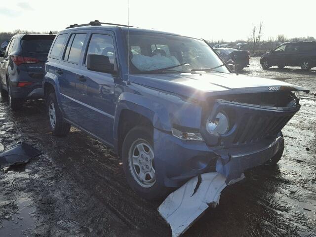 1J8FF28W97D371604 - 2007 JEEP PATRIOT SP BLUE photo 1