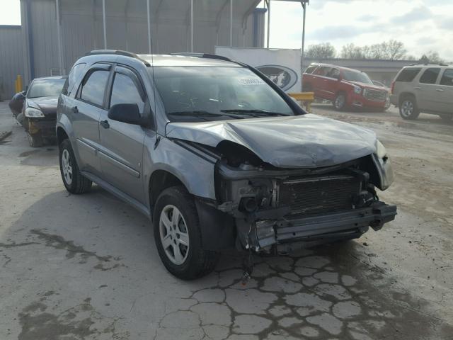 2CNDL13F566076419 - 2006 CHEVROLET EQUINOX LS GRAY photo 1