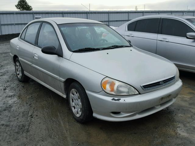 KNADC123326139123 - 2002 KIA RIO SILVER photo 1