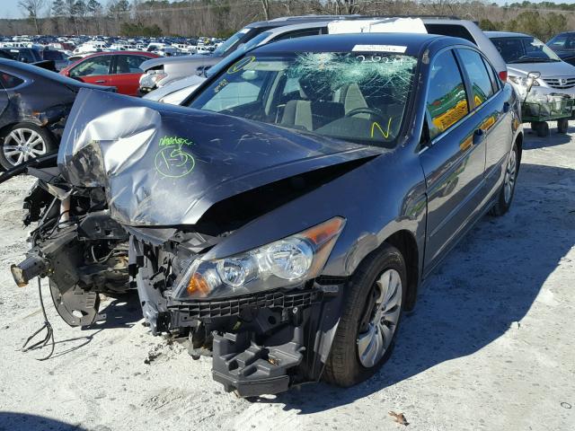 1HGCP2F36AA162024 - 2010 HONDA ACCORD LX GRAY photo 2