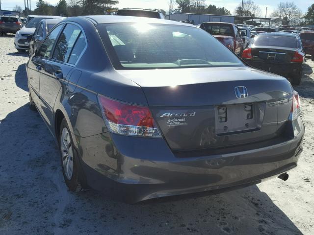 1HGCP2F36AA162024 - 2010 HONDA ACCORD LX GRAY photo 3