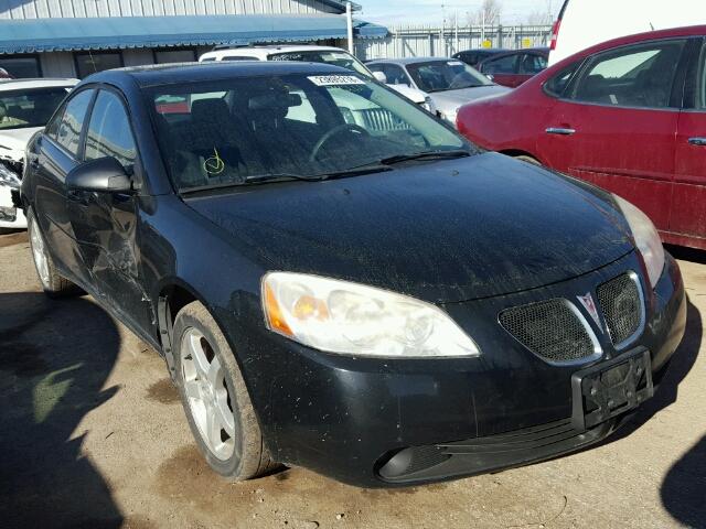 1G2ZG558X64283480 - 2006 PONTIAC G6 SE1 BLACK photo 1