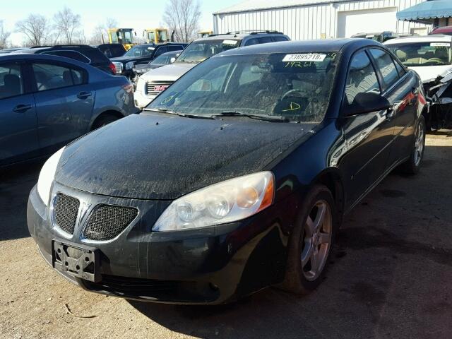 1G2ZG558X64283480 - 2006 PONTIAC G6 SE1 BLACK photo 2