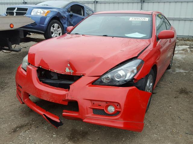 4T1CA30P17U126942 - 2007 TOYOTA CAMRY SOLA RED photo 2