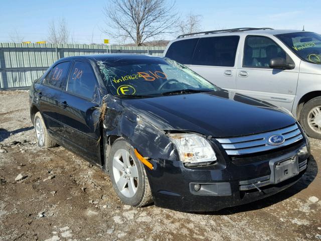 3FAHP07107R107627 - 2007 FORD FUSION SE BLACK photo 1