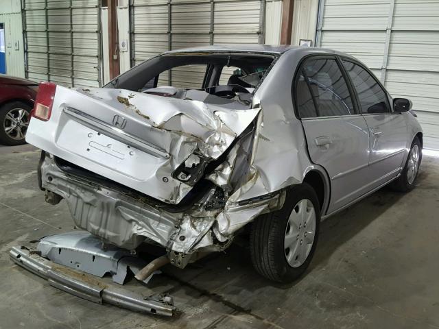 1HGES26752L043123 - 2002 HONDA CIVIC EX SILVER photo 4