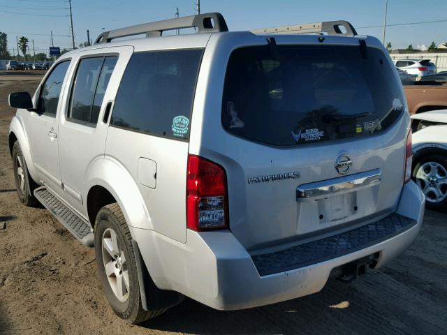 5N1AR1NNXCC629929 - 2012 NISSAN PATHFINDER SILVER photo 3