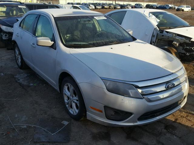 3FAHP0HA7CR326741 - 2012 FORD FUSION SE SILVER photo 1