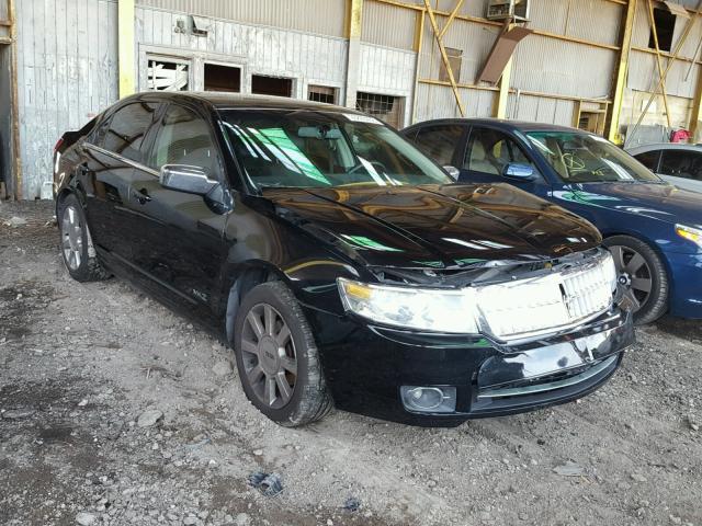 3LNHM26T98R662297 - 2008 LINCOLN MKZ BLACK photo 1