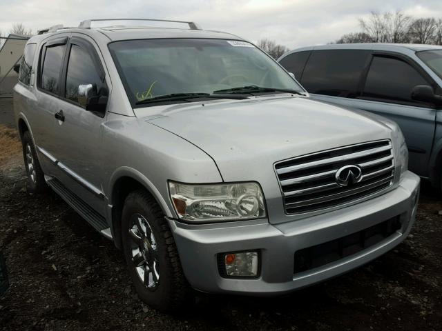 5N3AA08A66N812447 - 2006 INFINITI QX56 SILVER photo 1