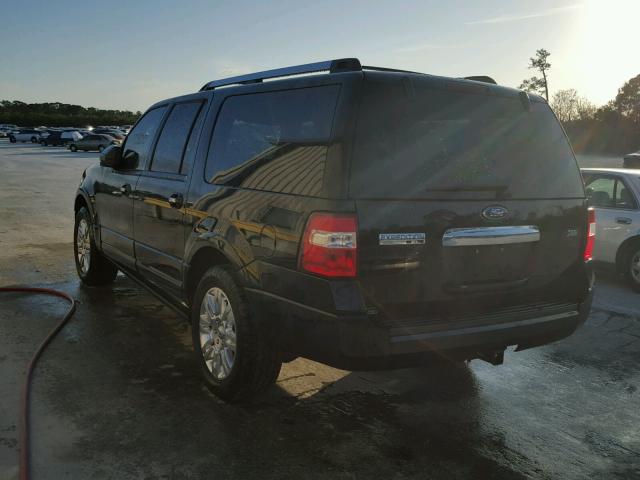 1FMJK1K50CEF04368 - 2012 FORD EXPEDITION BLACK photo 3