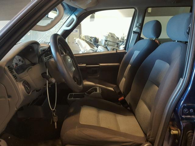 1FMZU77K35UA29273 - 2005 FORD EXPLORER S BLUE photo 5