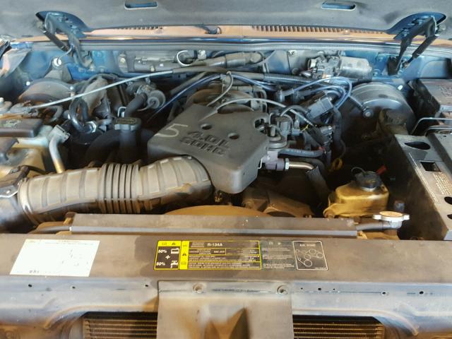 1FMZU77K35UA29273 - 2005 FORD EXPLORER S BLUE photo 7