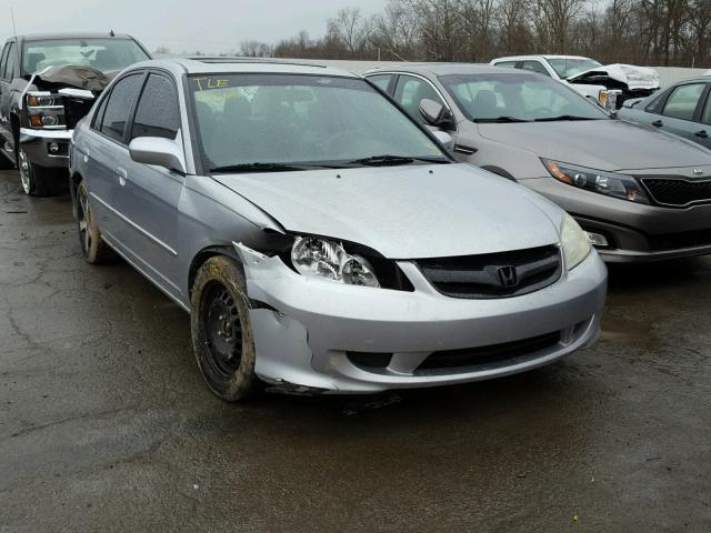 2HGES26754H504191 - 2004 HONDA CIVIC EX 银色 照片 1