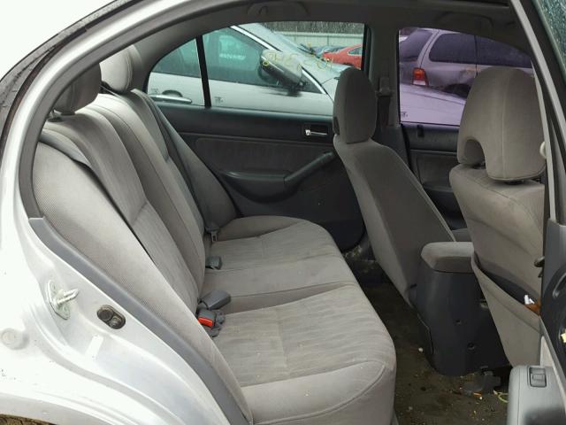 2HGES26754H504191 - 2004 HONDA CIVIC EX 银色 照片 6