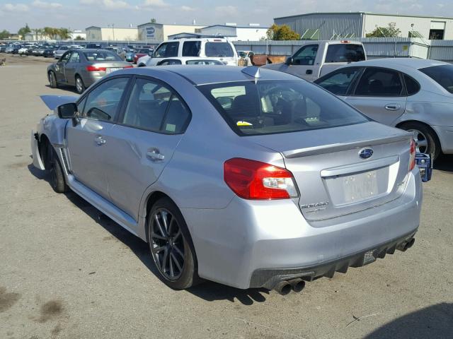 JF1VA1B66J9807006 - 2018 SUBARU WRX SILVER photo 3