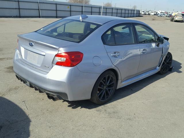 JF1VA1B66J9807006 - 2018 SUBARU WRX SILVER photo 4