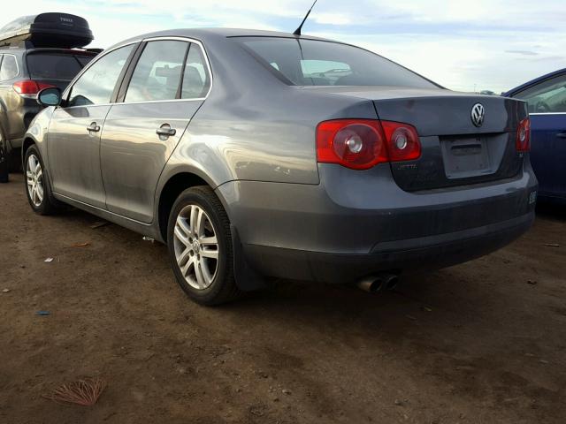 3VWEF81K77M080999 - 2007 VOLKSWAGEN JETTA WOLF GRAY photo 3