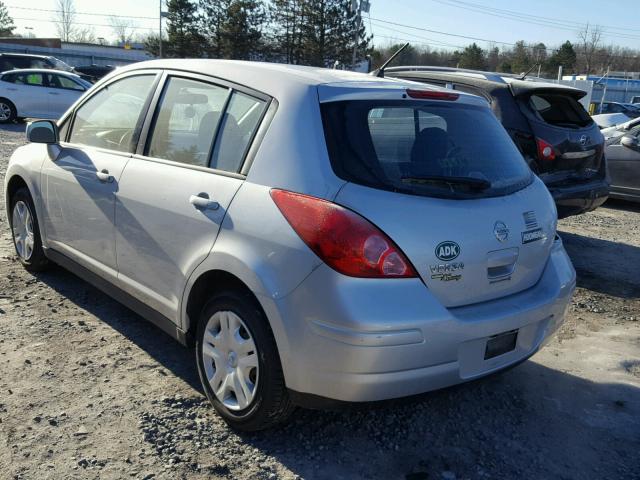 3N1BC1CP8BL497306 - 2011 NISSAN VERSA S SILVER photo 3