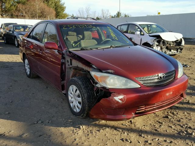 4T1BE32K45U434203 - 2005 TOYOTA CAMRY LE RED photo 1