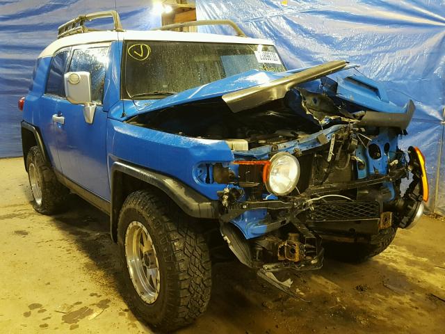 JTEBU11F970084024 - 2007 TOYOTA FJ CRUISER BLUE photo 1