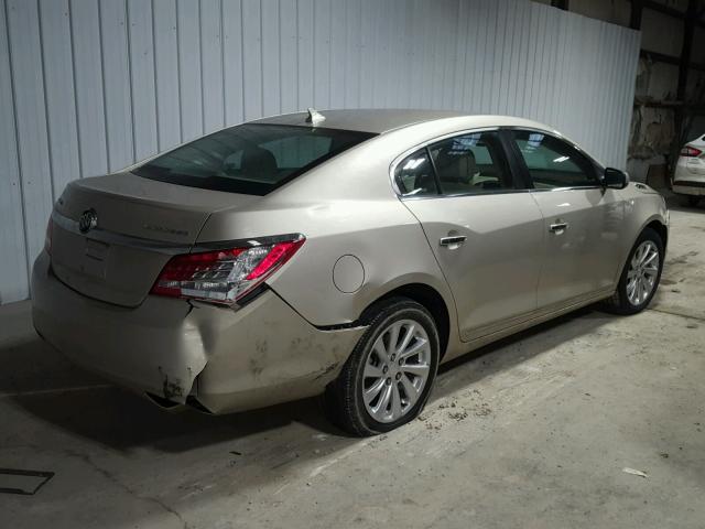 1G4GA5G36EF241599 - 2014 BUICK LACROSSE BEIGE photo 4