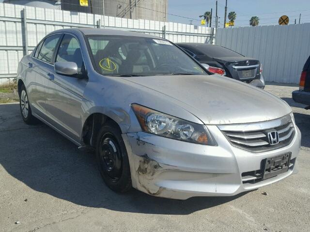 1HGCP2F30CA204156 - 2012 HONDA ACCORD LX SILVER photo 1