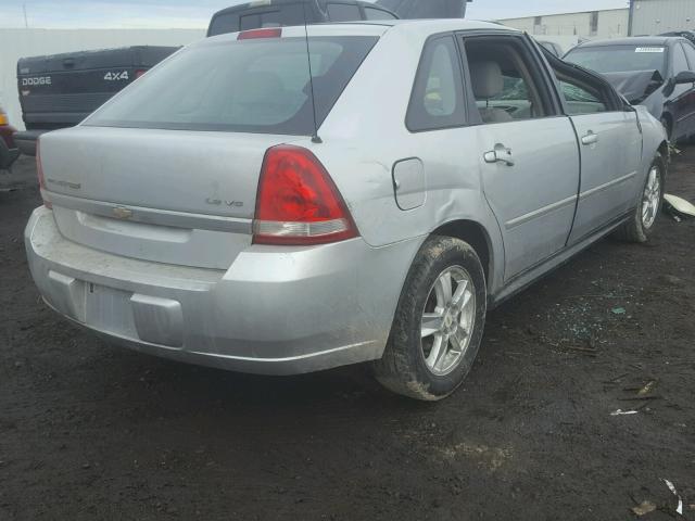 1G1ZT62865F296515 - 2005 CHEVROLET MALIBU MAX SILVER photo 4