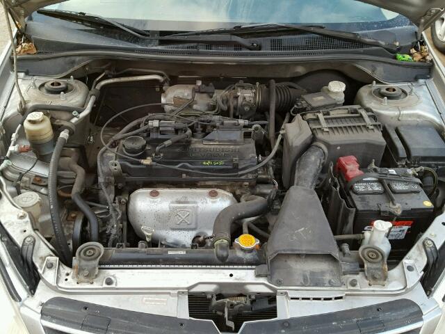 JA3AJ26E26U067408 - 2006 MITSUBISHI LANCER ES SILVER photo 7