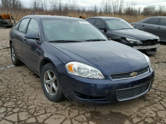 2G1WB58K581315635 - 2008 CHEVROLET IMPALA LS BLUE photo 1