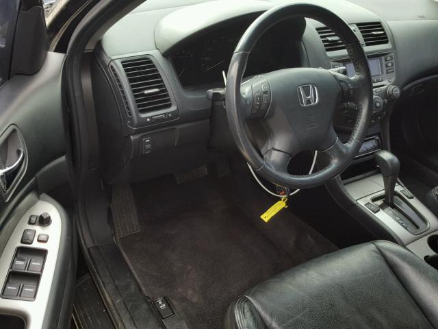 1HGCM56887A193578 - 2007 HONDA ACCORD EX BLACK photo 9