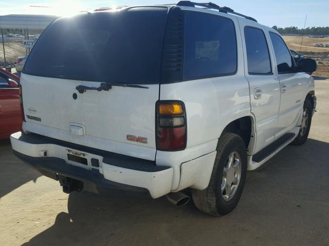 1GKEK63U24J199767 - 2004 GMC YUKON DENA WHITE photo 4