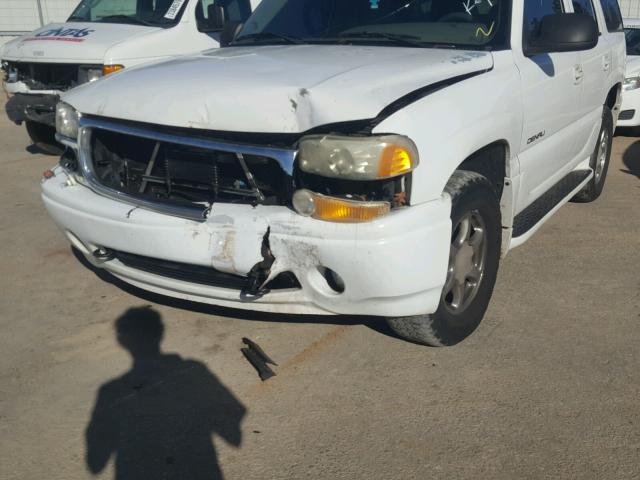 1GKEK63U24J199767 - 2004 GMC YUKON DENA WHITE photo 9