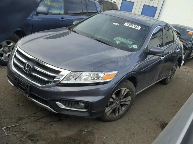 5J6TF2H53FL001331 - 2015 HONDA CROSSTOUR GRAY photo 2