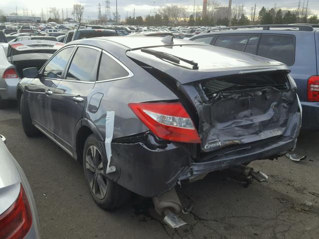 5J6TF2H53FL001331 - 2015 HONDA CROSSTOUR GRAY photo 3