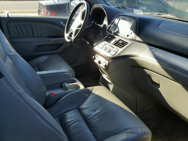 5FNRL38705B119967 - 2005 HONDA ODYSSEY EX GRAY photo 5