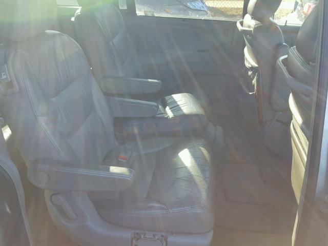 5FNRL38705B119967 - 2005 HONDA ODYSSEY EX GRAY photo 6