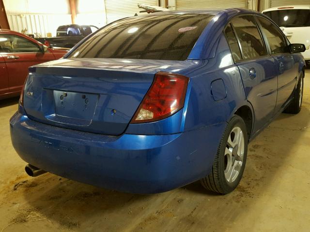 1G8AK52F94Z150195 - 2004 SATURN ION LEVEL BLUE photo 4