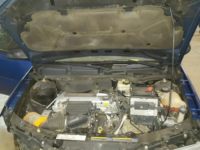 1G8AK52F94Z150195 - 2004 SATURN ION LEVEL BLUE photo 7