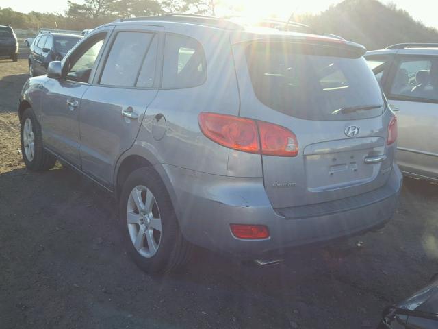 5NMSH73EX7H115555 - 2007 HYUNDAI SANTA FE S GRAY photo 3