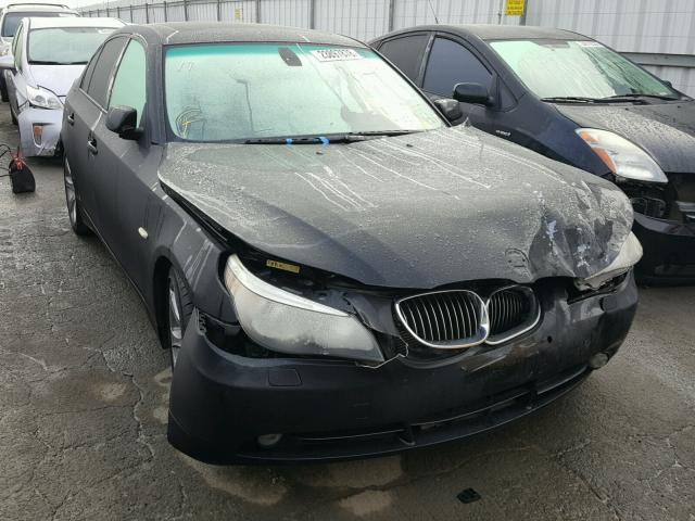 WBANB33515CN63506 - 2005 BMW 545 I BLACK photo 1