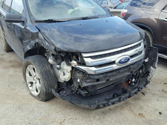 2FMDK4GC4EBB11557 - 2014 FORD EDGE SE BLACK photo 9