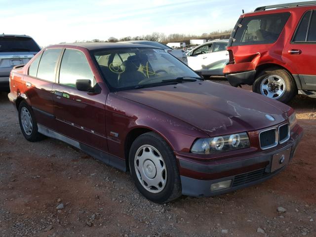 WBACA5321RFG11363 - 1994 BMW 318 I MAROON photo 1