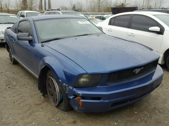 1ZVHT80N685208836 - 2008 FORD MUSTANG BLUE photo 1