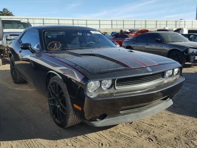 2B3CJ4DVXAH240646 - 2010 DODGE CHALLENGER BLACK photo 1