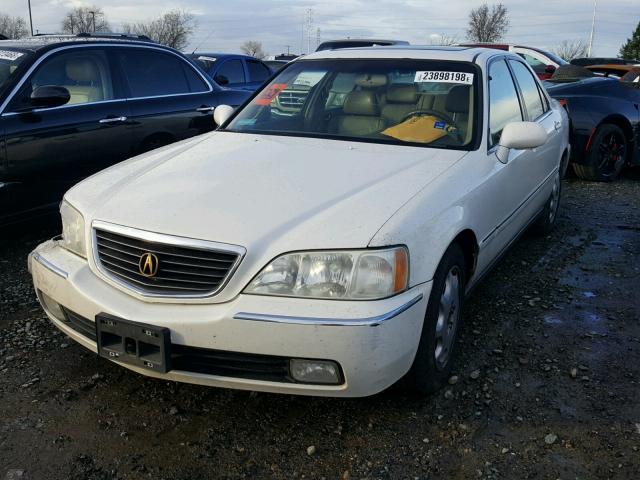 JH4KA9654YC003912 - 2000 ACURA 3.5RL WHITE photo 2