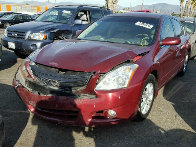 1N4AL2AP4AN508162 - 2010 NISSAN ALTIMA BAS BURGUNDY photo 2