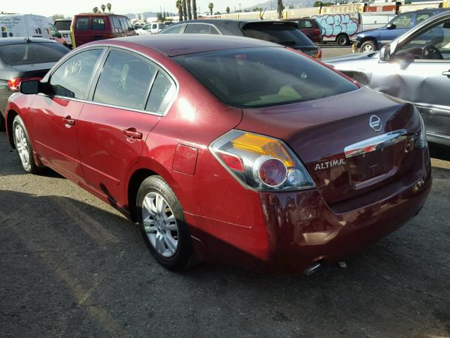 1N4AL2AP4AN508162 - 2010 NISSAN ALTIMA BAS BURGUNDY photo 3